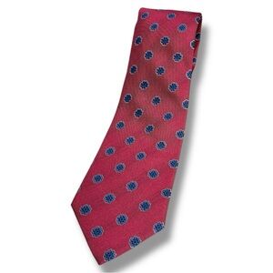 Rolando pink floral tie